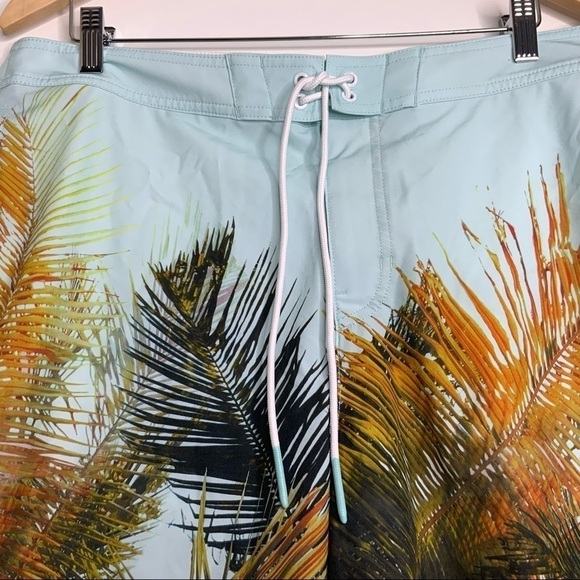 AMERICAN Eagle Boardshort / At The Knee. Size Large. Blue-Green. (NWT) - Picture 7 of 8